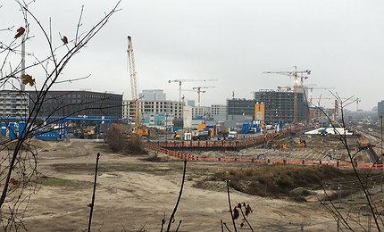 "Hochhaus am Nordhafen", by Jan Wedel, Copyright by Jan Wedel license Hochhaus am Nordhafen