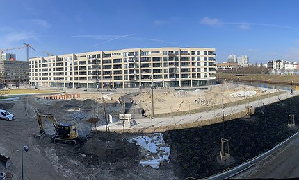 "Otto-Weidt-Platz-2022-03-Panorama", by Jan Wedel, Copyight (c) 2022 by Jan Wedel license Otto-Weidt-Platz-2022-03-Panorama