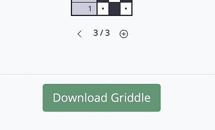 "Griddle Download", by Jan Wedel, Copyright (c) 2021 by Jan Wedel license Griddle Download
