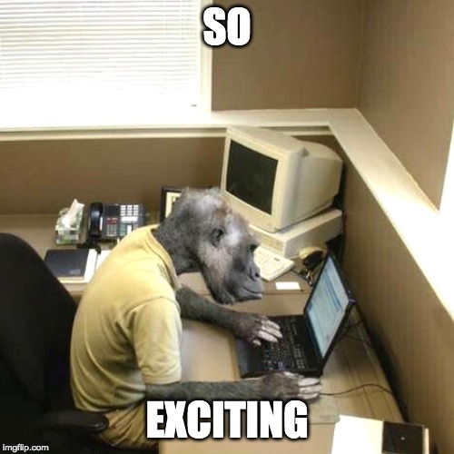 So exciting
