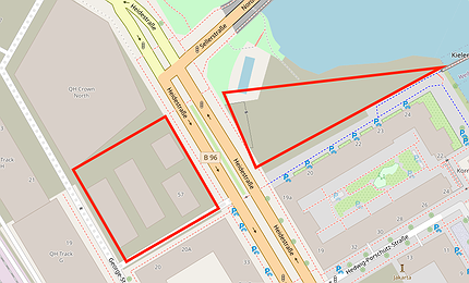 "karte-grünflächen-europacity-sellerstraße", by OpenStreetMap contributors, © OpenStreetMap contributors license karte-grünflächen-europacity-sellerstraße